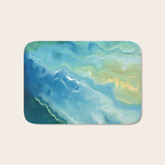 Surfing Summer Bath Mat Gallery Image 1