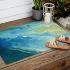 Surfing Summer Outdoor Rug Gallery Image 2