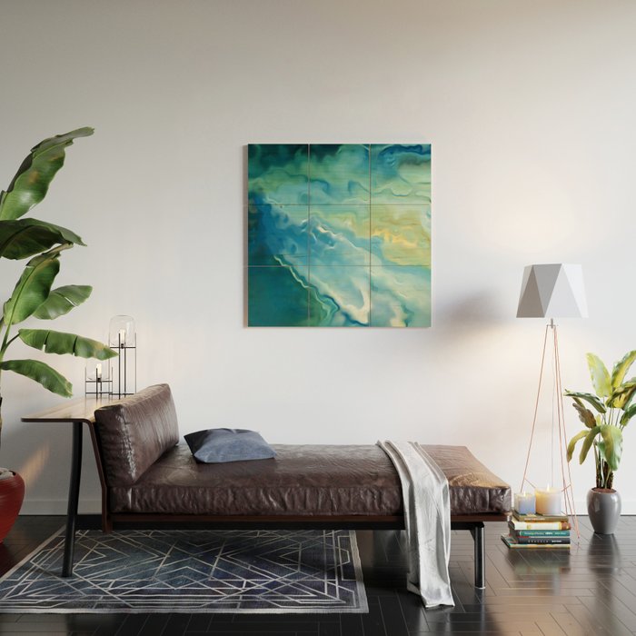 Surfing Summer Wood Wall Art Gallery Image 2