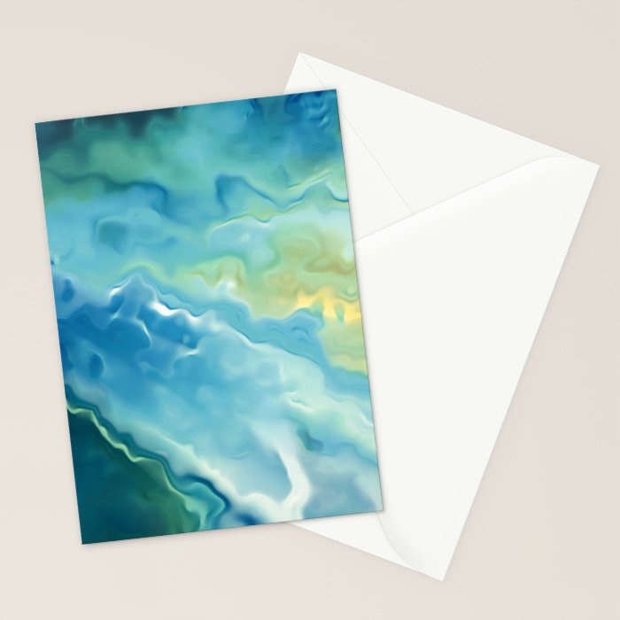 Surfing Summer Stationery Card Gallery Image 2