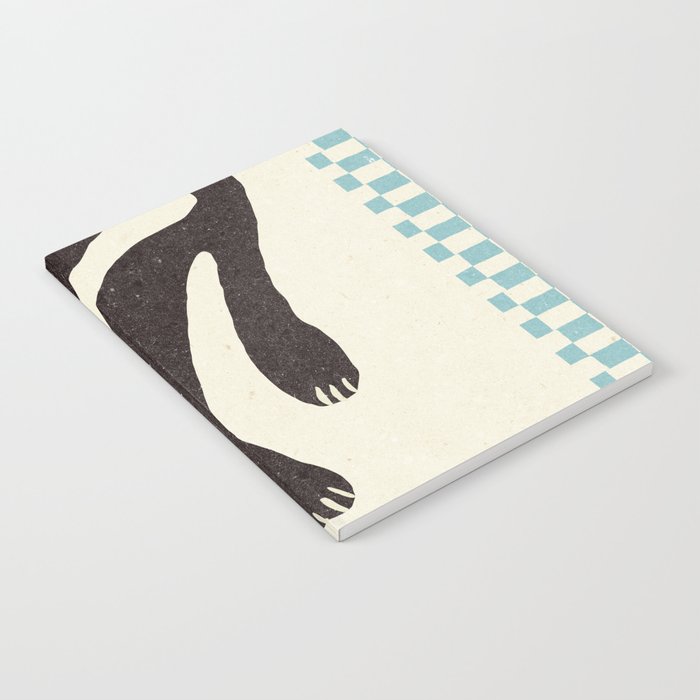 Funny mood cat illustration Notebook Gallery Image 2