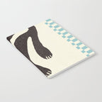 Funny mood cat illustration Notebook Gallery Image 2