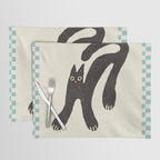 Funny mood cat illustration Placemat Gallery Image 1