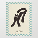 Funny mood cat illustration Poster Gallery Image 4