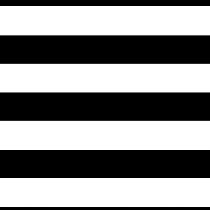 Midnight Black and White Stripes Coffee Mug Gallery Image 2