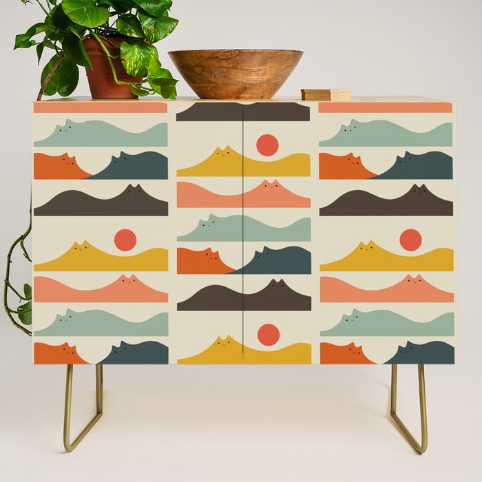 Cat Landscape 141 Credenza Gallery Image 1