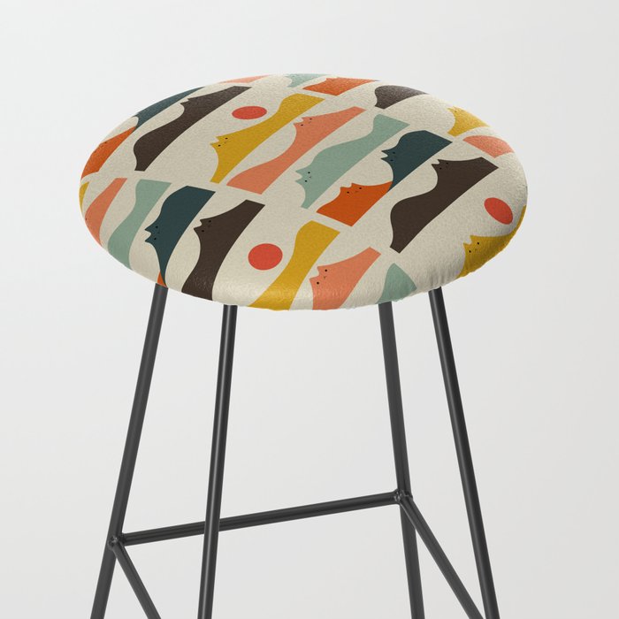 Cat Landscape 141 Stool Gallery Image 2