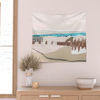 Dune Waves Wall Tapestry Gallery Image 2
