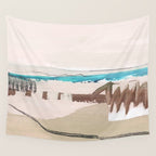 Dune Waves Wall Tapestry Gallery Image 4