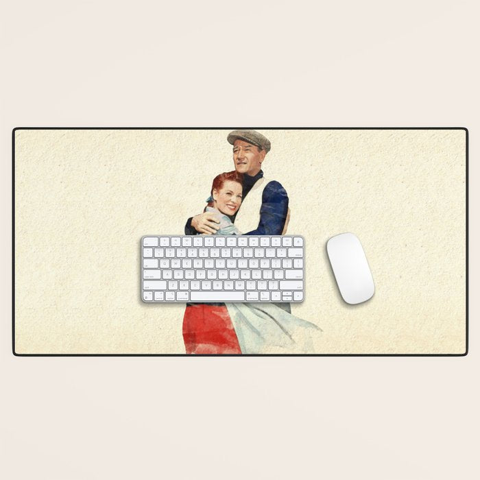 The Quiet Man - Watercolor Desk Mat Gallery Image 1