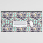 Mosaic moroccan tile B Desk Mat Gallery Image 1
