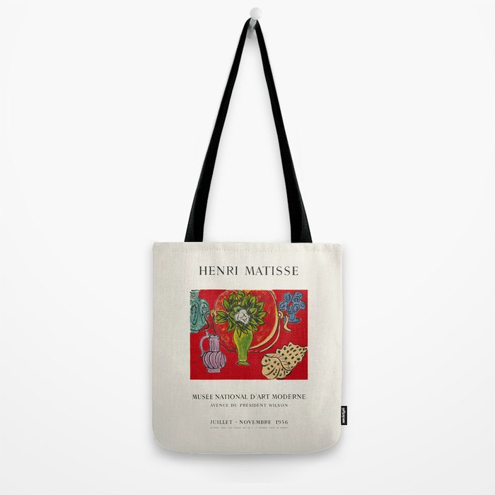 Henri Matisse Vintage Art Exhibition Poster, 1956 Tote Bag Gallery Image 2