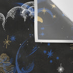 Night sky of stars abstract D Wall Tapestry Gallery Image 3