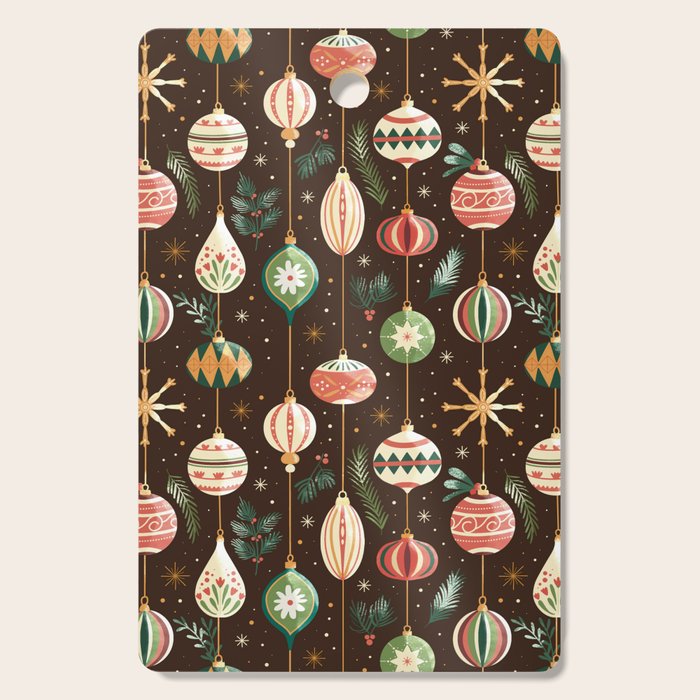 Classic Holiday Decor Delight Cutting Board Gallery Image 1