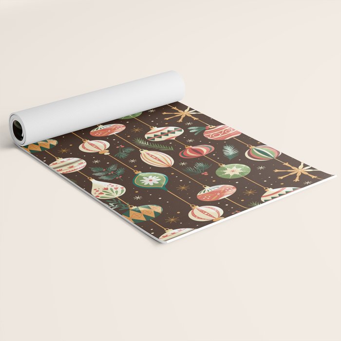 Classic Holiday Decor Delight Yoga Mat Gallery Image 2
