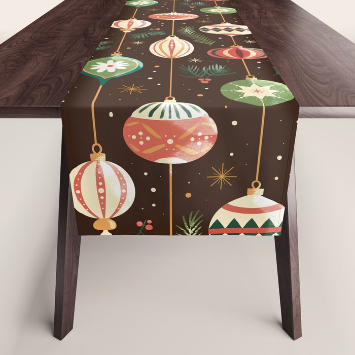 Classic Holiday Decor Delight Table Runner Gallery Image 1