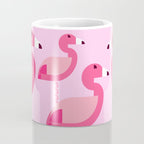 Geometric flamingo Coffee Mug Gallery Image 4