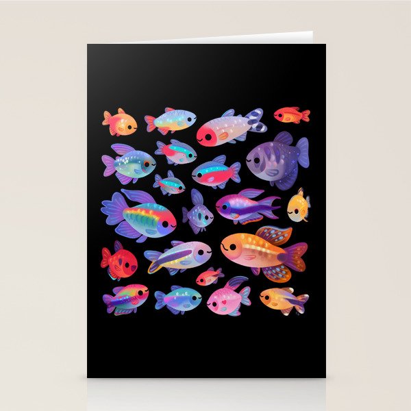 Happy tetra Stationery Card Gallery Image 2