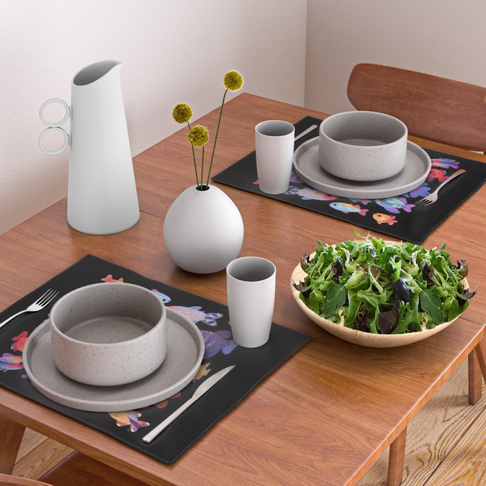 Happy tetra Placemat Gallery Image 2