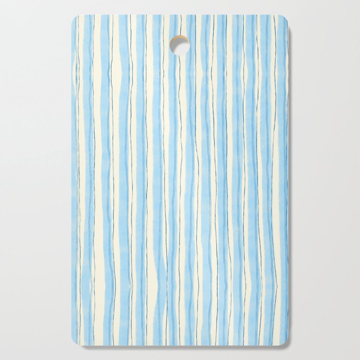 Azul Stripes Cutting Board Gallery Image 1