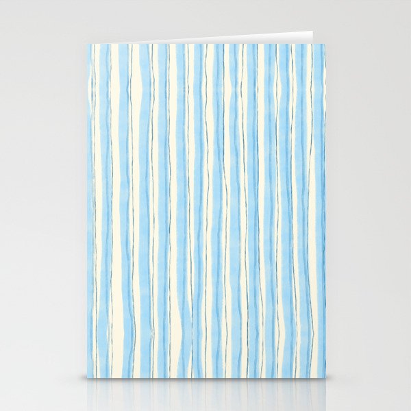 Azul Stripes Stationery Card Gallery Image 1
