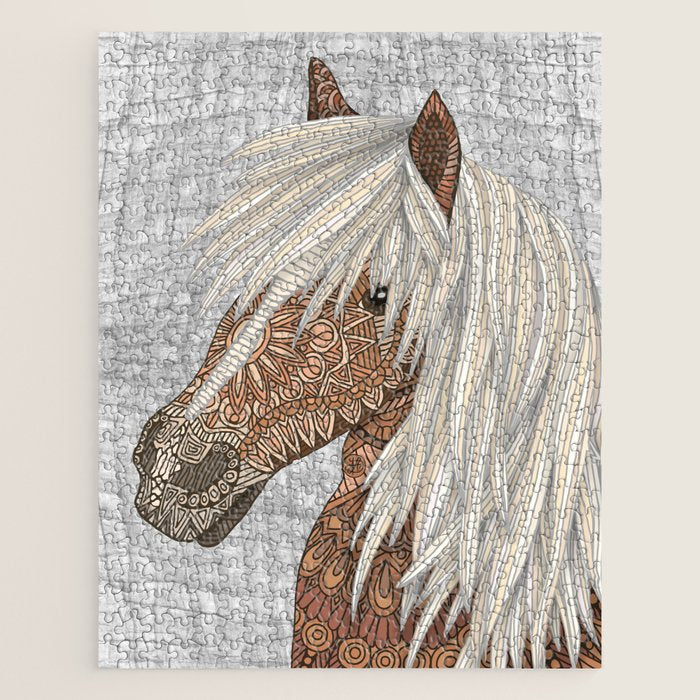 Haflinger Horse Jigsaw Puzzle Gallery Image 1