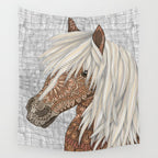 Haflinger Horse Wall Tapestry Gallery Image 4
