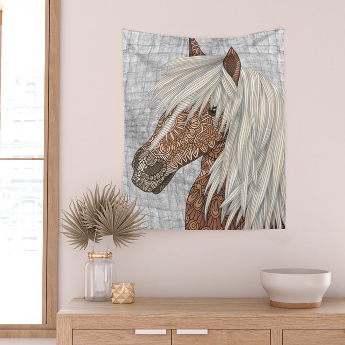 Haflinger Horse Wall Tapestry Gallery Image 2