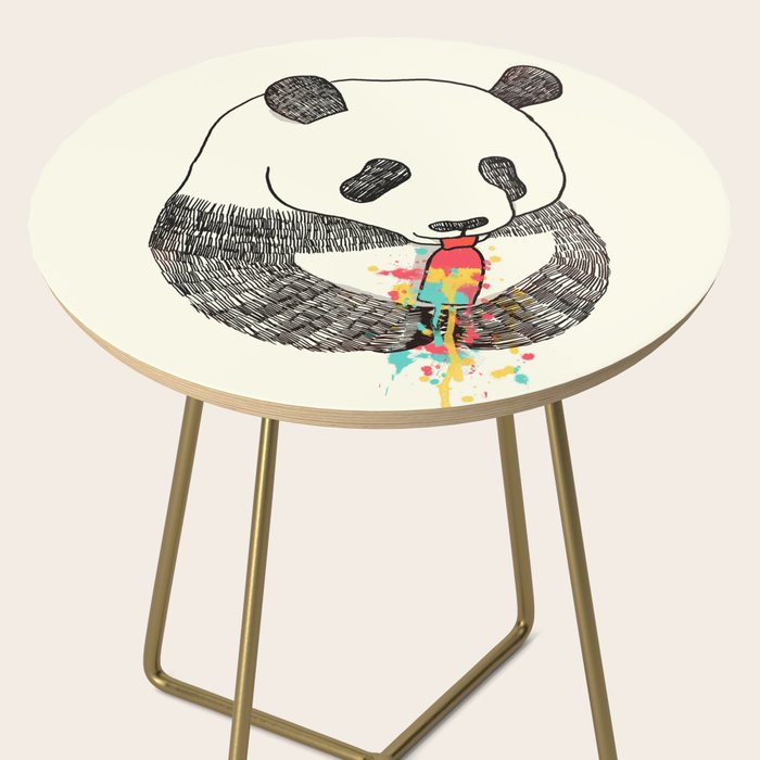 Panda Loves Ice Cream Side Table Gallery Image 2
