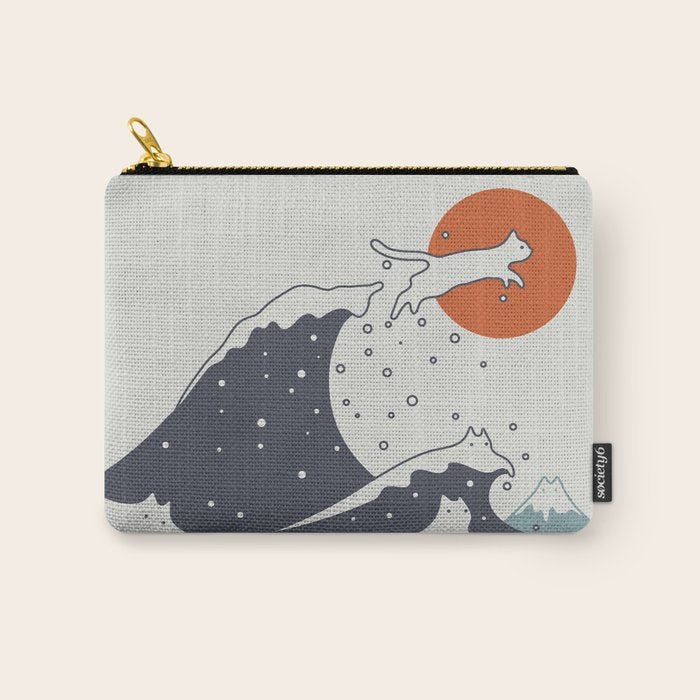 Cat Landscape 55C Carry All Pouch Gallery Image 1