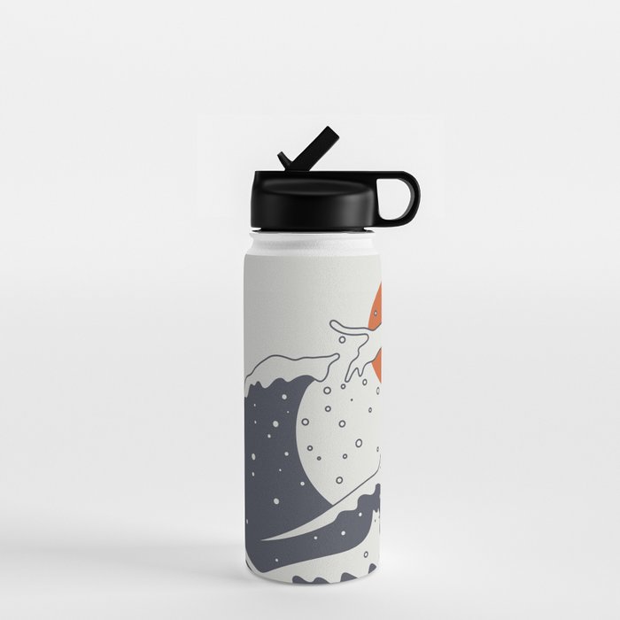 Cat Landscape 55C Water Bottle Gallery Image 1