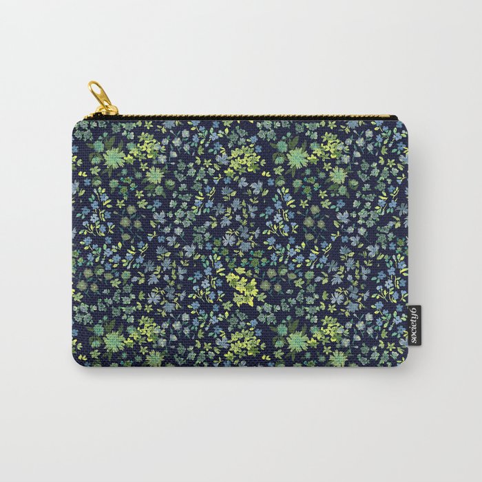 Botanical Night Bloom Carry All Pouch Gallery Image 1