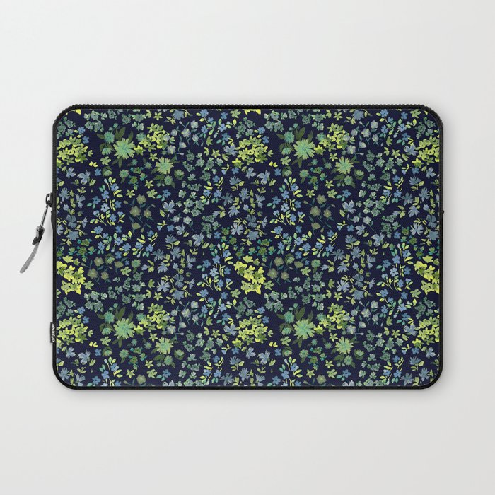 Botanical Night Bloom Laptop Sleeve Gallery Image 1