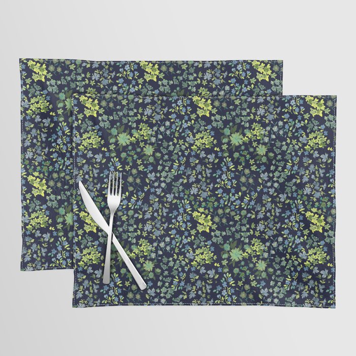 Botanical Night Bloom Placemat Gallery Image 1