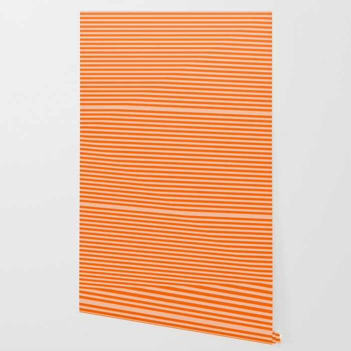 Striped 2 Orange Wallpaper Gallery Image 2