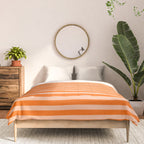 Striped 2 Orange Comforter Gallery Image 3
