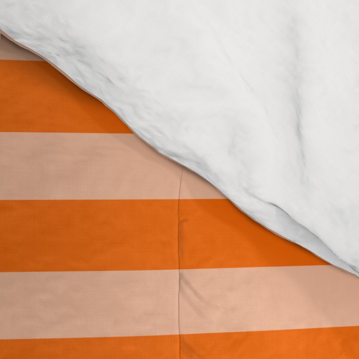 Striped 2 Orange Comforter Gallery Image 4