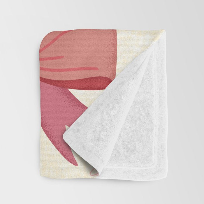 Vintage Pink Bows Throw Blanket Gallery Image 3