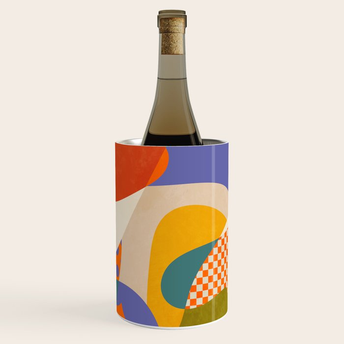 minimal shapes abstract Wine Chiller Gallery Image 1