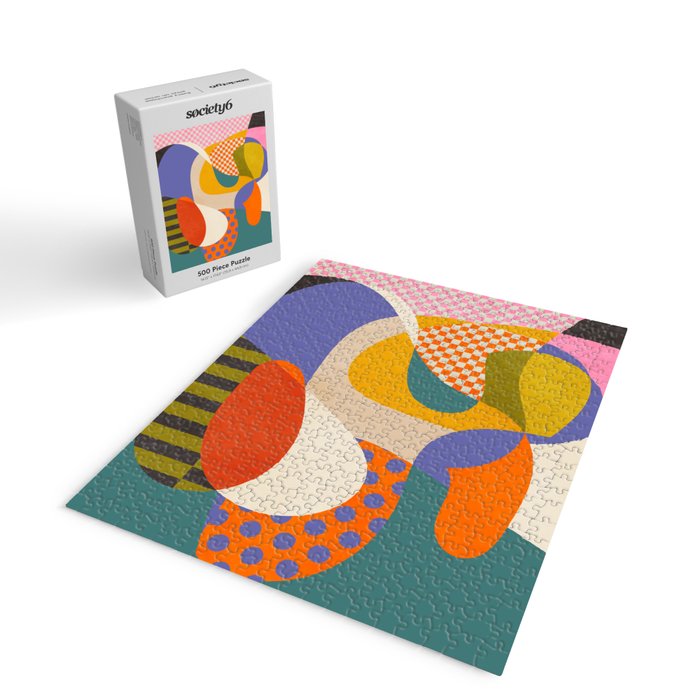 minimal shapes abstract Jigsaw Puzzle Gallery Image 2