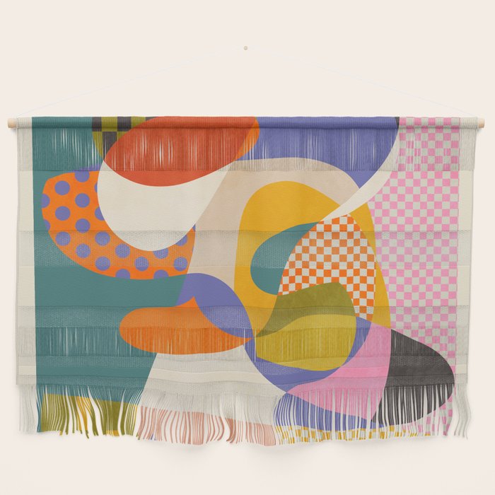 minimal shapes abstract Wall Hanging Gallery Image 1