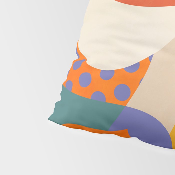 minimal shapes abstract Pillow Sham Gallery Image 4