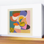minimal shapes abstract Wall Mural Gallery Image 2