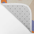 minimal shapes abstract Bath Mat Gallery Image 2