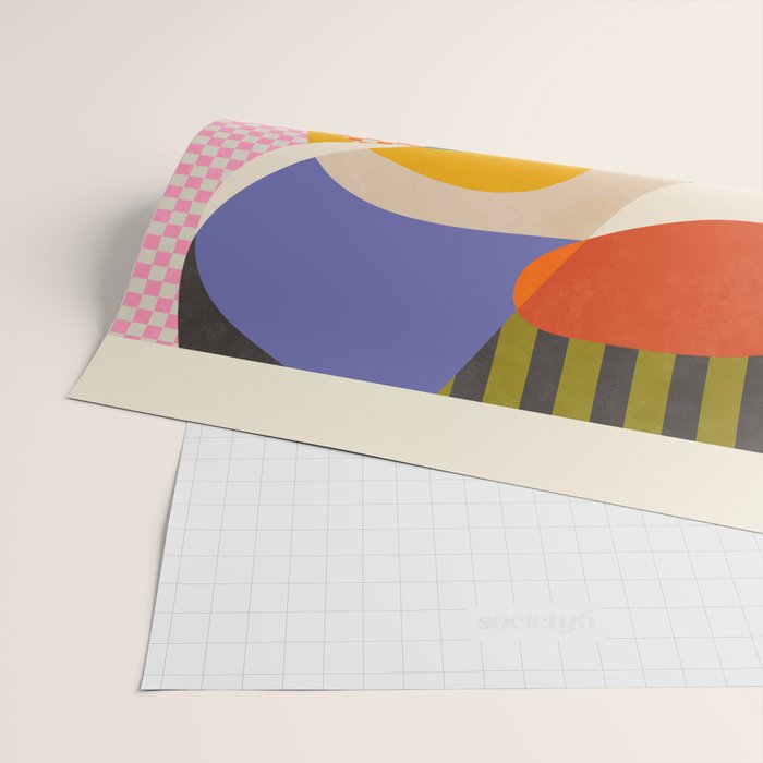 minimal shapes abstract Wrapping Paper Gallery Image 2