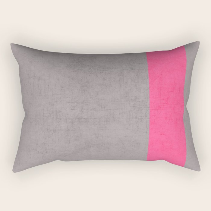 hot pink divine Rectangular Pillow Gallery Image 1