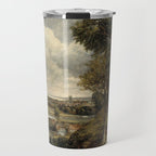 Vintage landscape art by John Constable Travel Mug Gallery Image 1