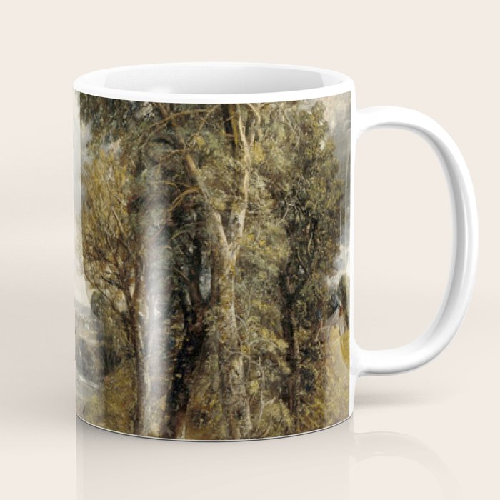 Vintage landscape art by John Constable Coffee Mug Gallery Image 1