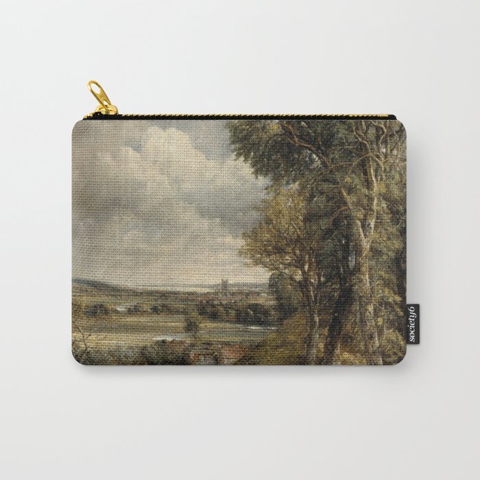 Vintage landscape art by John Constable Carry All Pouch Gallery Image 1