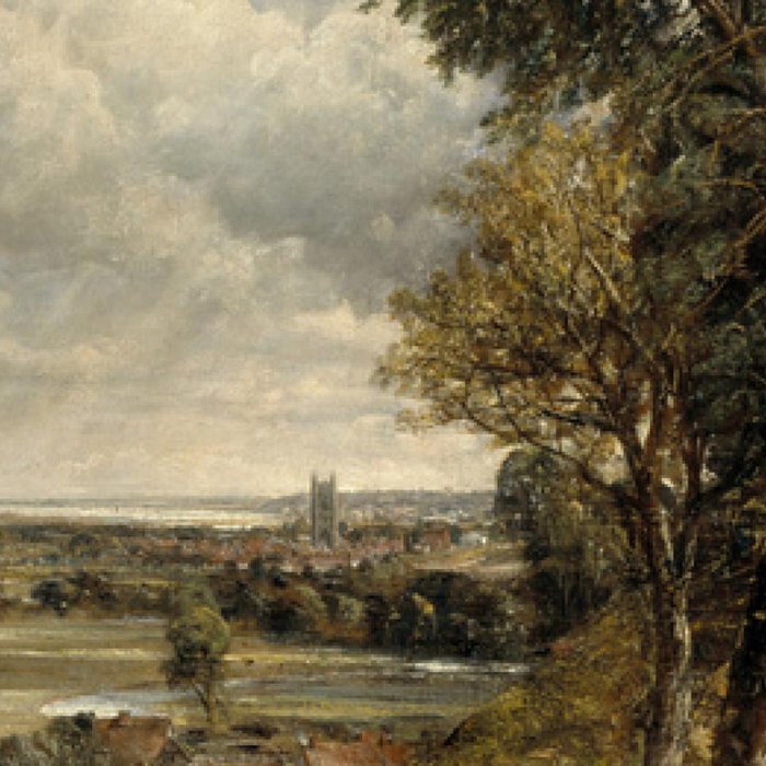Vintage landscape art by John Constable Coffee Mug Gallery Image 2